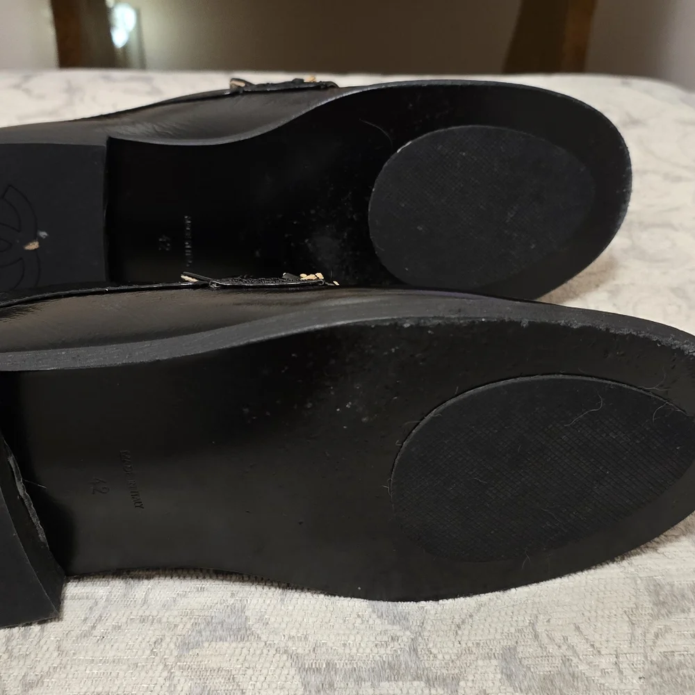 Chanel Loafers Black
